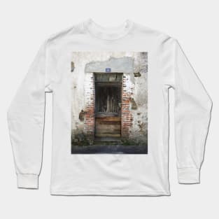 Ghostly House In France Long Sleeve T-Shirt